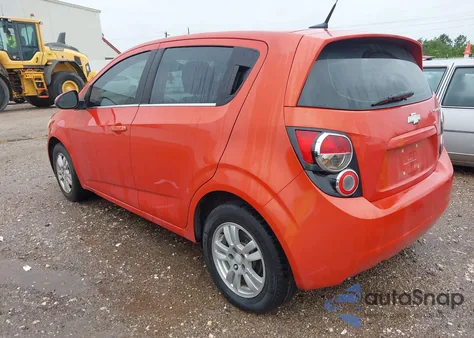 2013 Chevrolet Sonic Lt Auto from USA, damaged, VIN 1G1JC6SH6D4216850